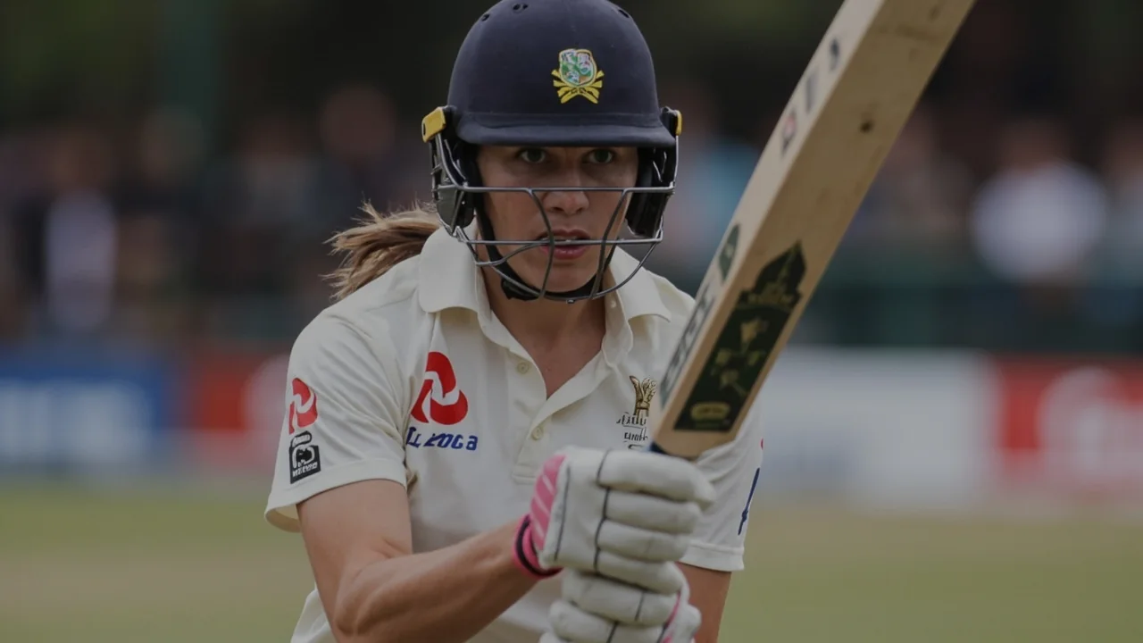 Phoebe Litchfield on-drives through the covers during her run in The Hundred Women 2026, the form line that makes her the captain pick for Match 10
