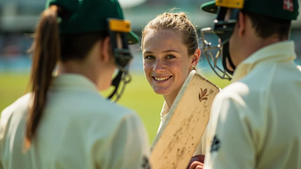 Ireland women's cricket tactical field setup during the World Cup 2026 match against West Indies at Worcester