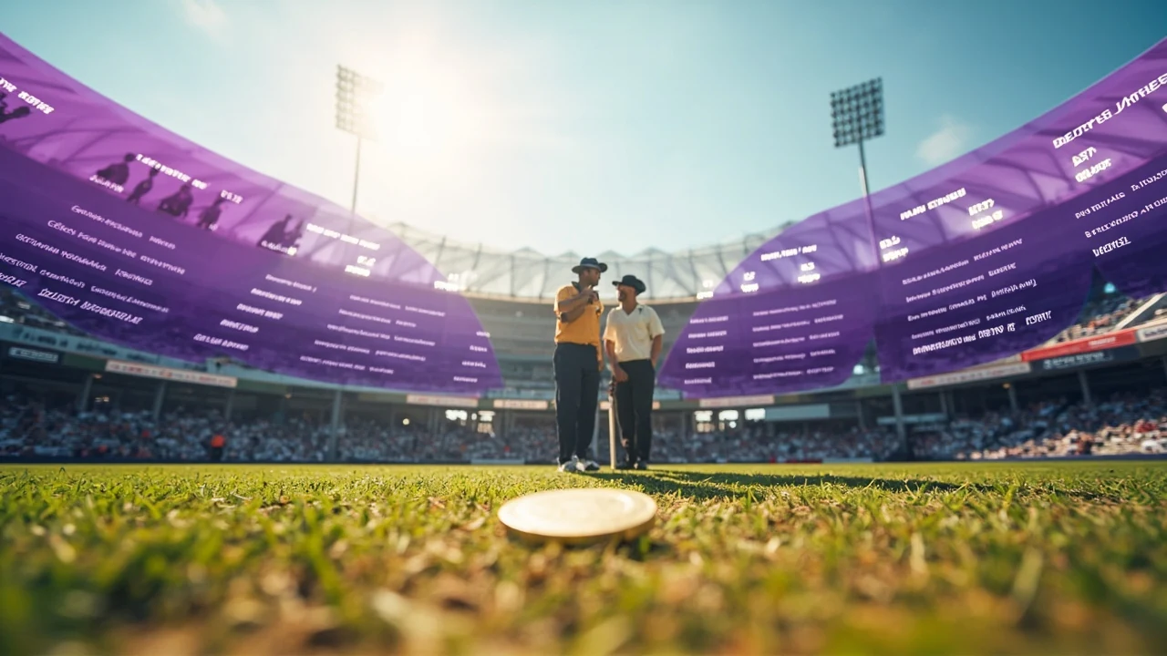 Venue and innings-order decision board for Halaplay captaincy